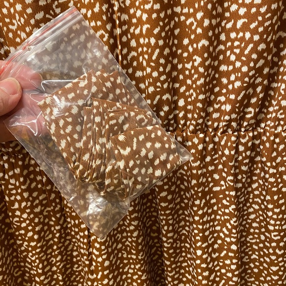 Pretty Garden Elegant Brown Floral Maxi Dress - Picture 5 of 5